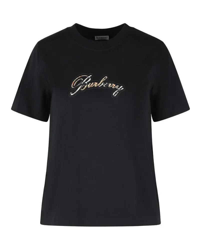Burberry T-Shirt - Schwarz Schwarz