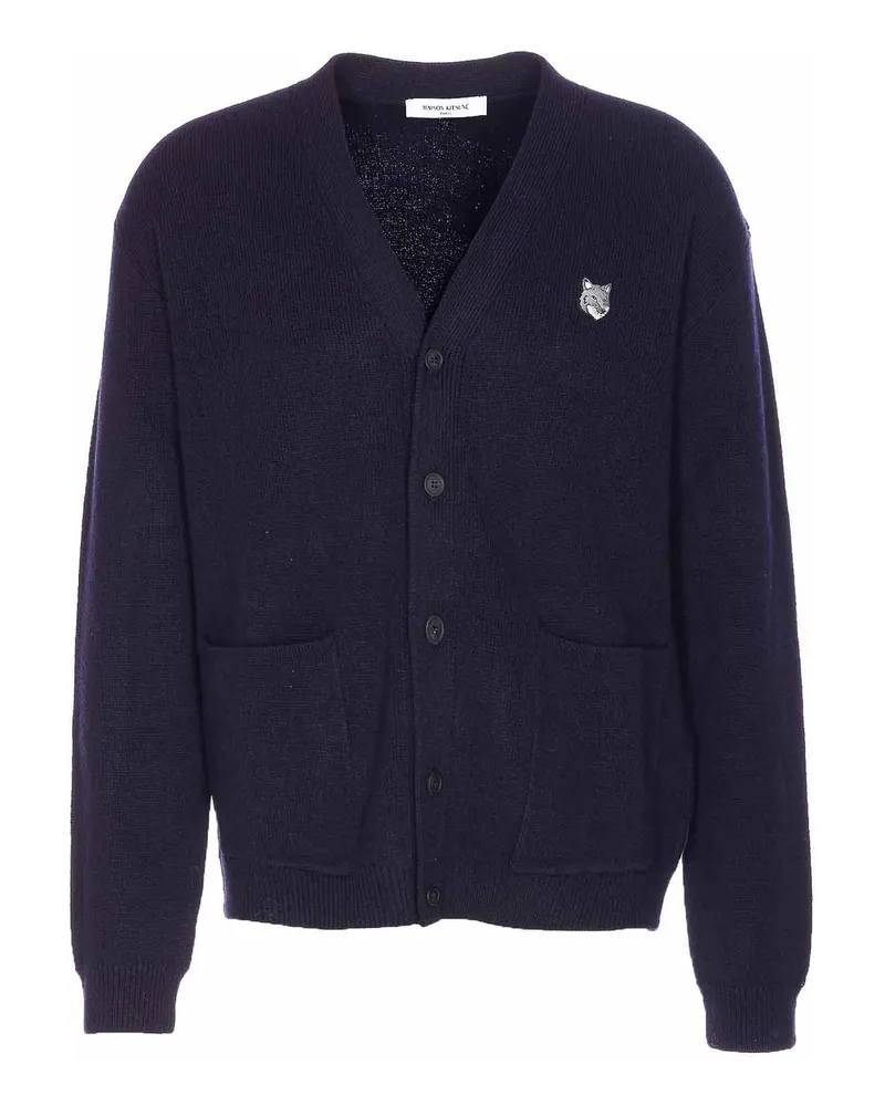 Kitsuné Cardigan - Blau Blau