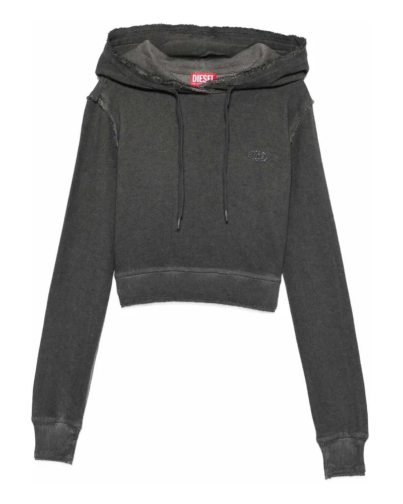 Diesel Rundhalspullover - Grau Grau