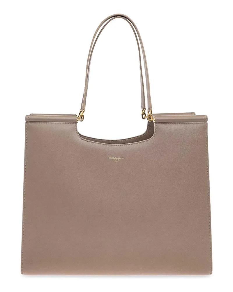 Dolce & Gabbana Shopper - Grau Braun