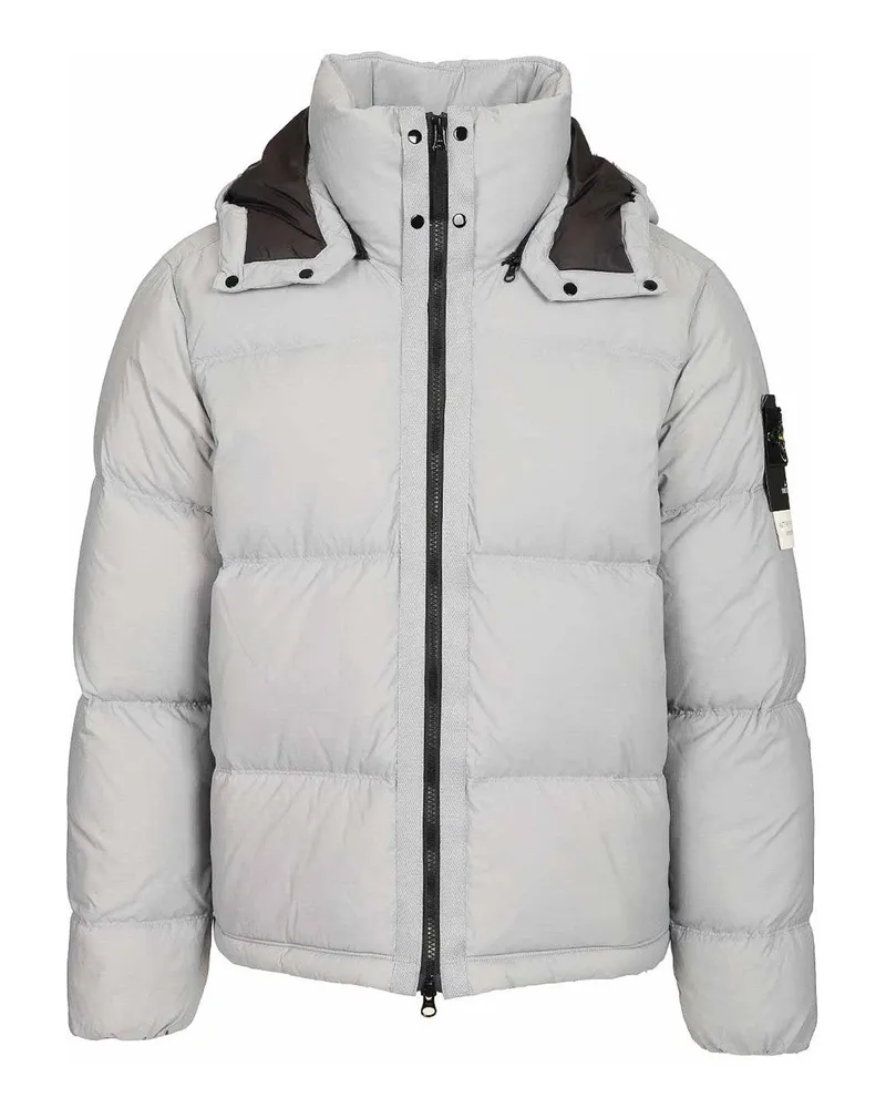 Stone Island Daunenjacke - Grau Grau