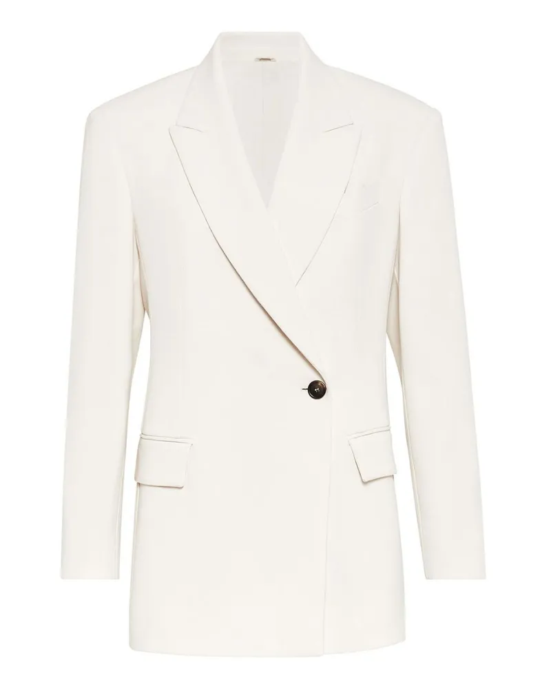 Brunello Cucinelli Casualjacke - Weiß Weiß