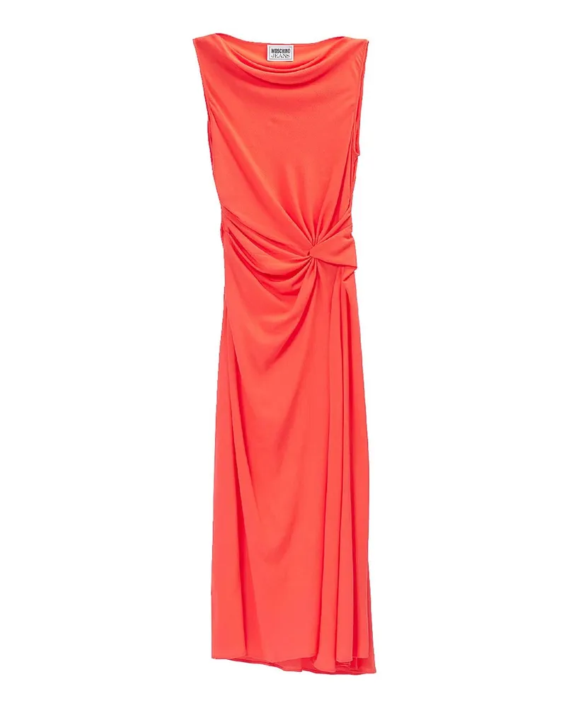 Moschino Knielanges Kleid - Rot Rot