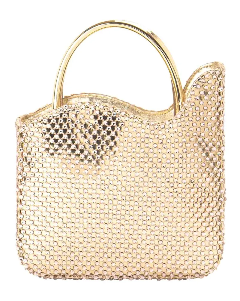 Le Silla Clutch - Gold Gold