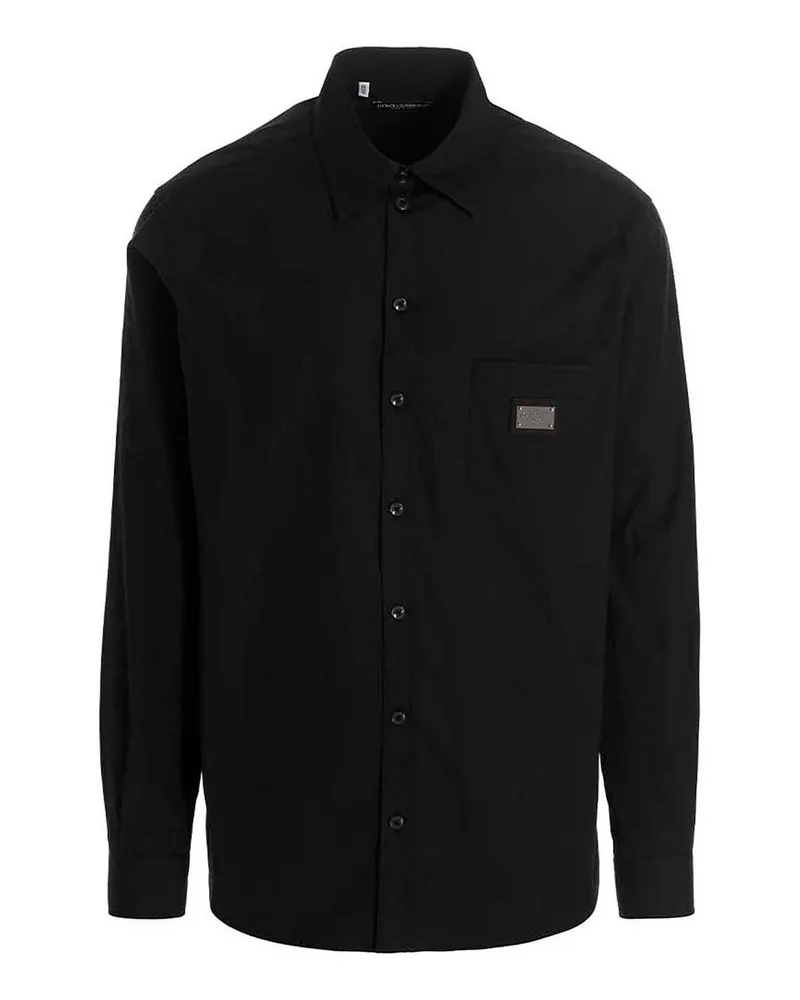 Dolce & Gabbana Hemd - Schwarz Schwarz