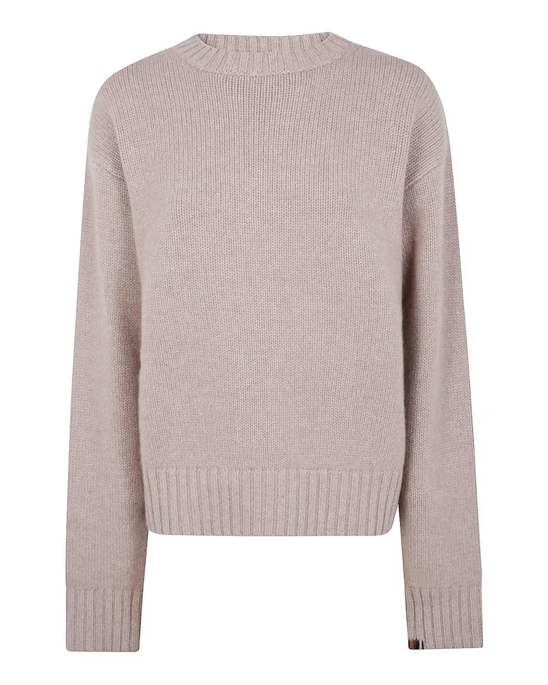 extreme cashmere Rundhalspullover - Nude Nude