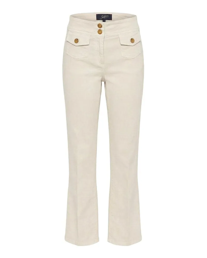 Seafarer Casual Hose - Braun Weiß