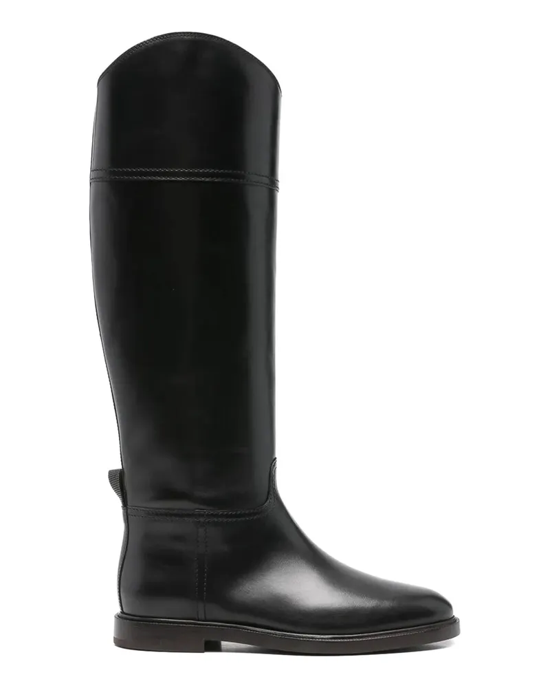 Brunello Cucinelli Stiefel - Schwarz Schwarz