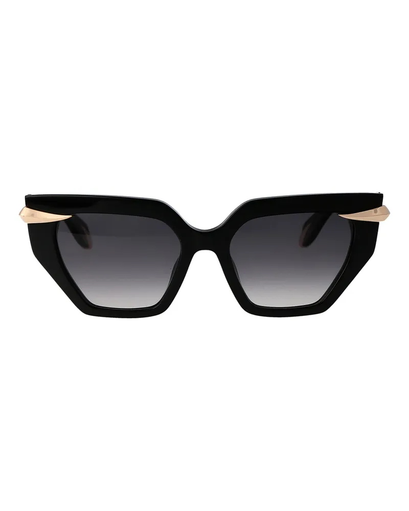 Roberto Cavalli Sonnenbrille - Schwarz Schwarz