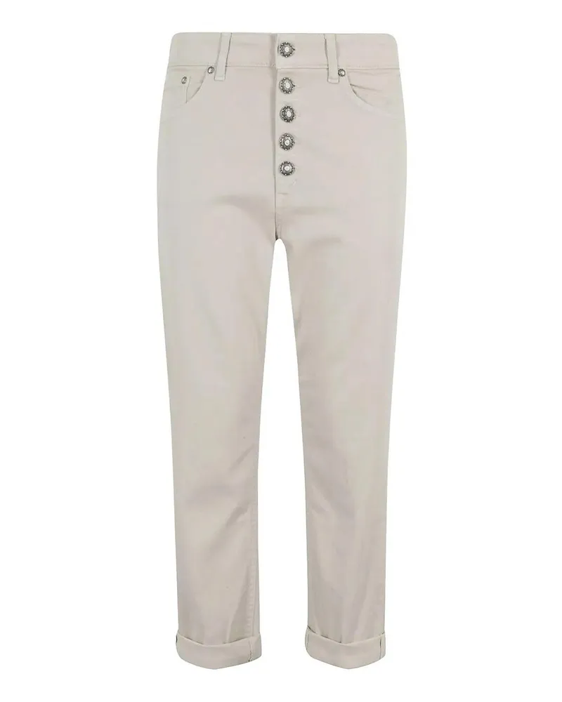 Dondup Straight Leg Jeans - Weiß Weiß