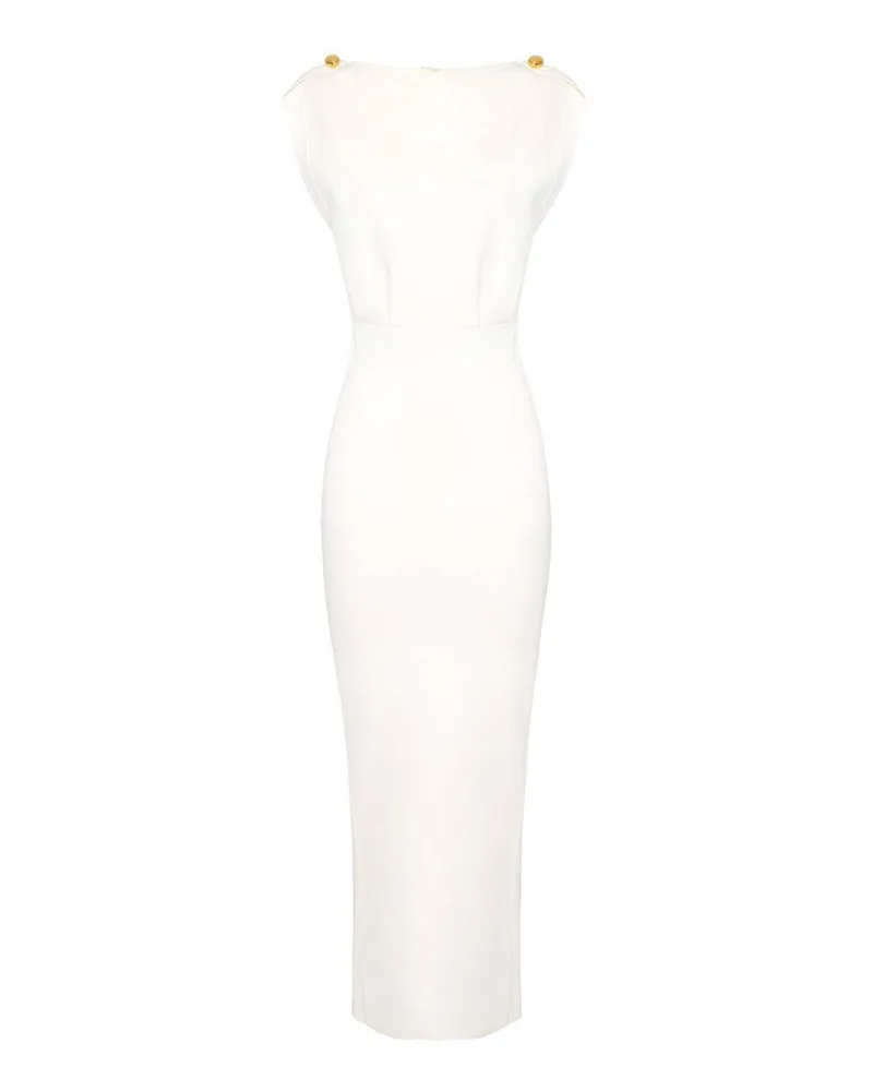 Elisabetta Franchi Abendkleid - Weiß Weiß