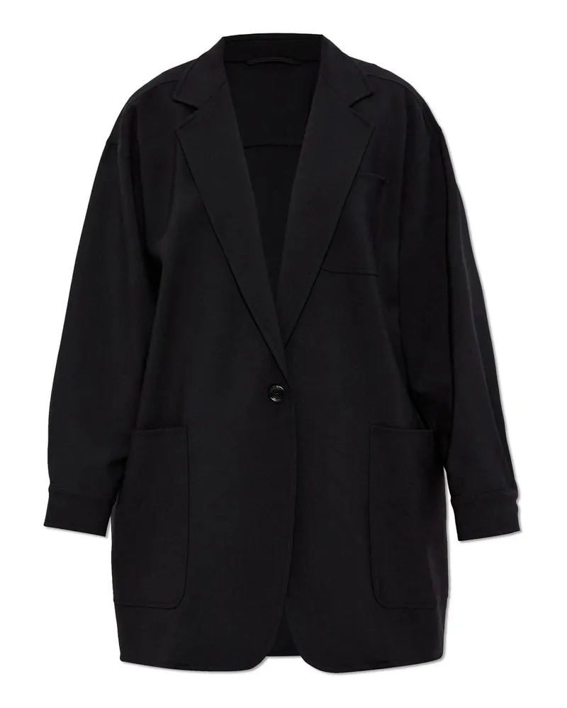 Max Mara Casualjacke - Schwarz Schwarz