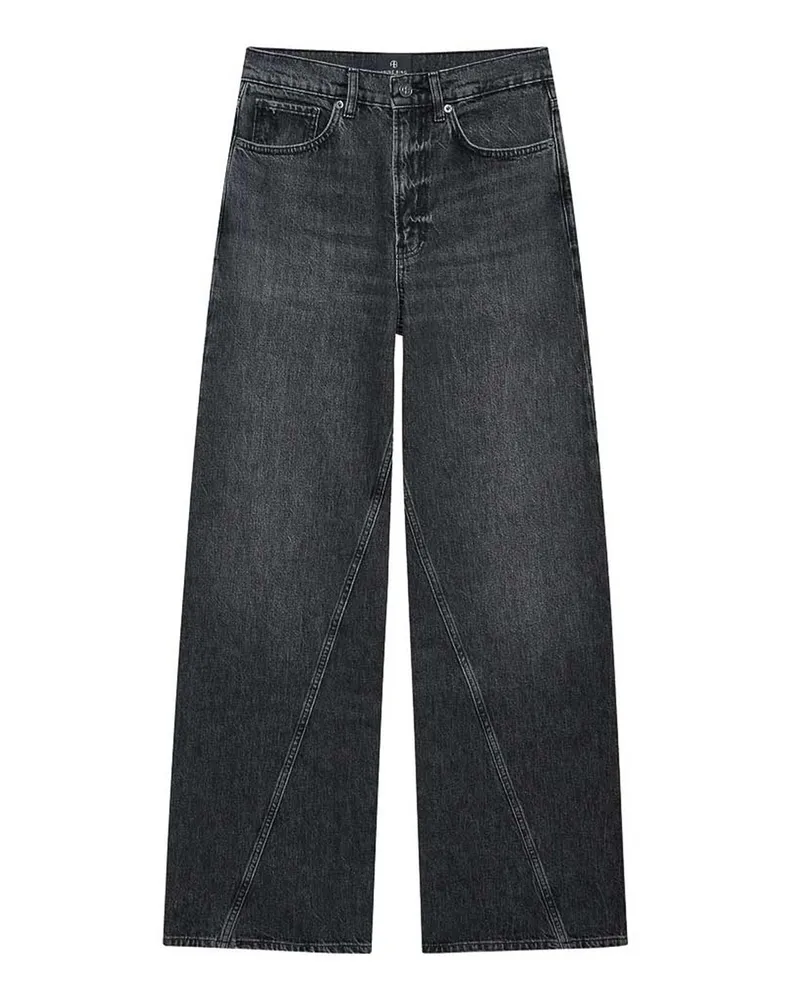 Anine Bing Schlagjeans - Schwarz Schwarz