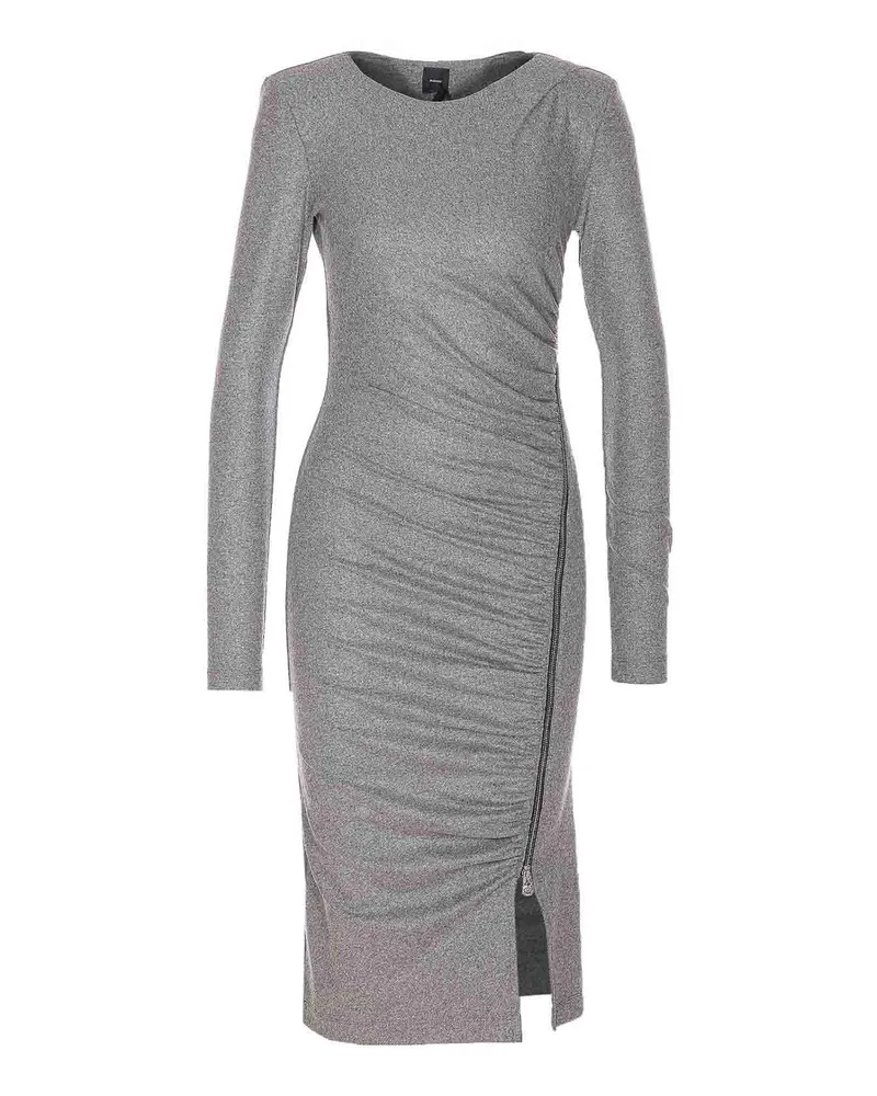 Pinko Rundhalspullover - Grau Grau