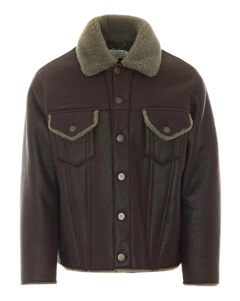 Maison Margiela Rollkragenpullover - Braun Braun