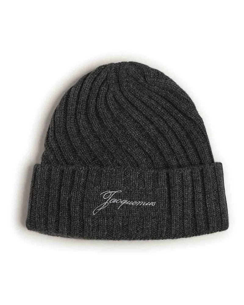 Jacquemus Mütze - Grau Grau
