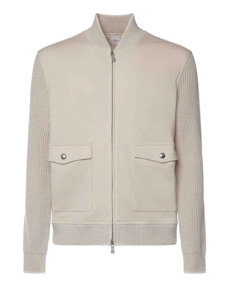 Eleventy Bomberjacke - Beige Beige