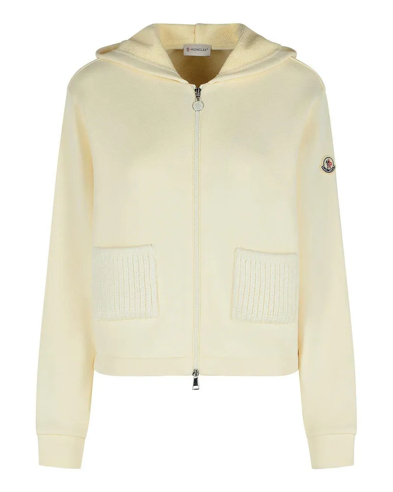 Moncler Sweatshirt - Creme Creme