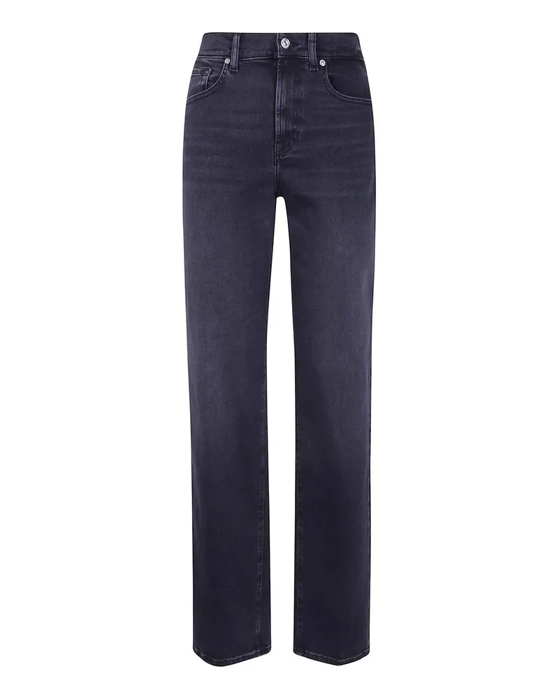 7 for all mankind Schlagjeans - Schwarz Schwarz