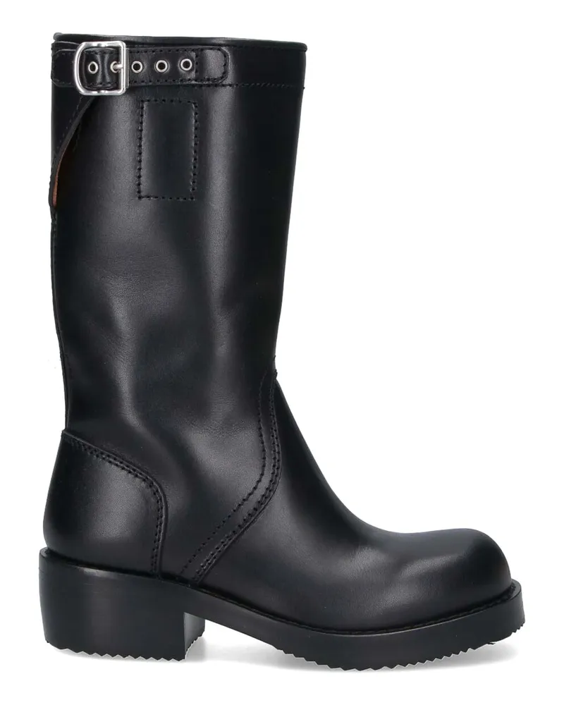 Dries van Noten Stiefel - Schwarz Schwarz