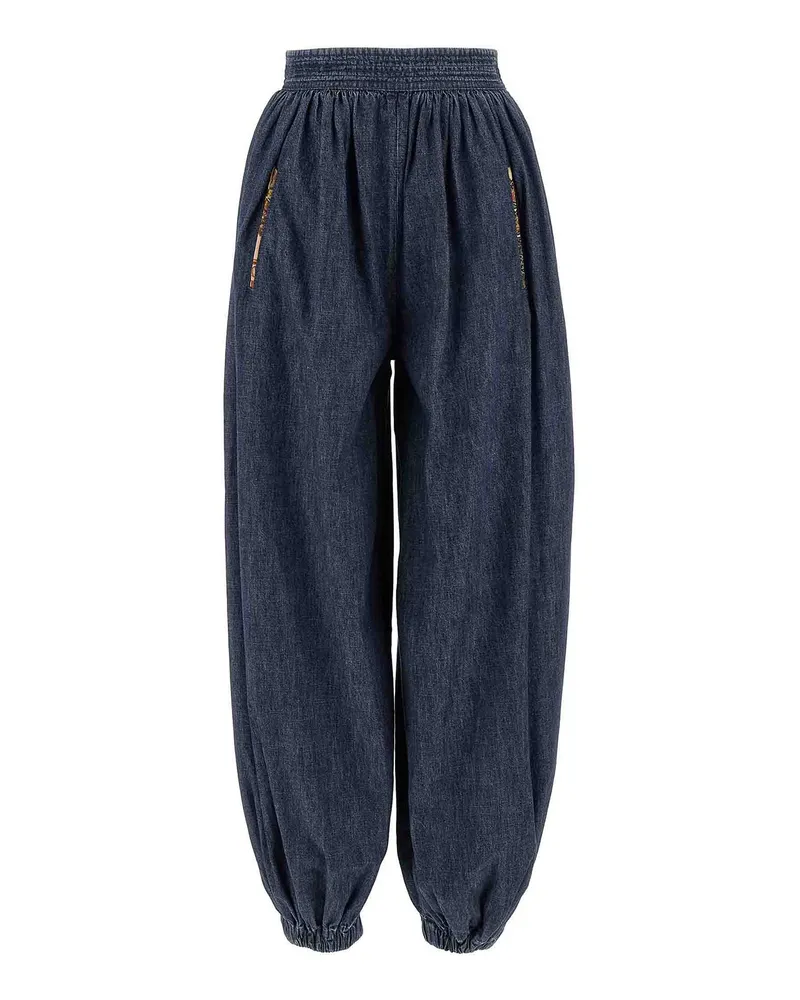 Valentino Garavani Straight Leg Jeans - Blau Blau