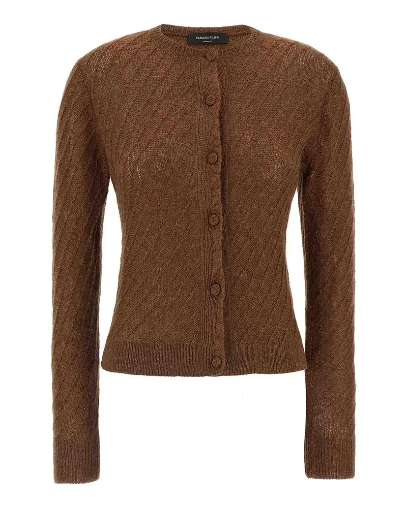 Fabiana Filippi Cardigan - Braun Braun