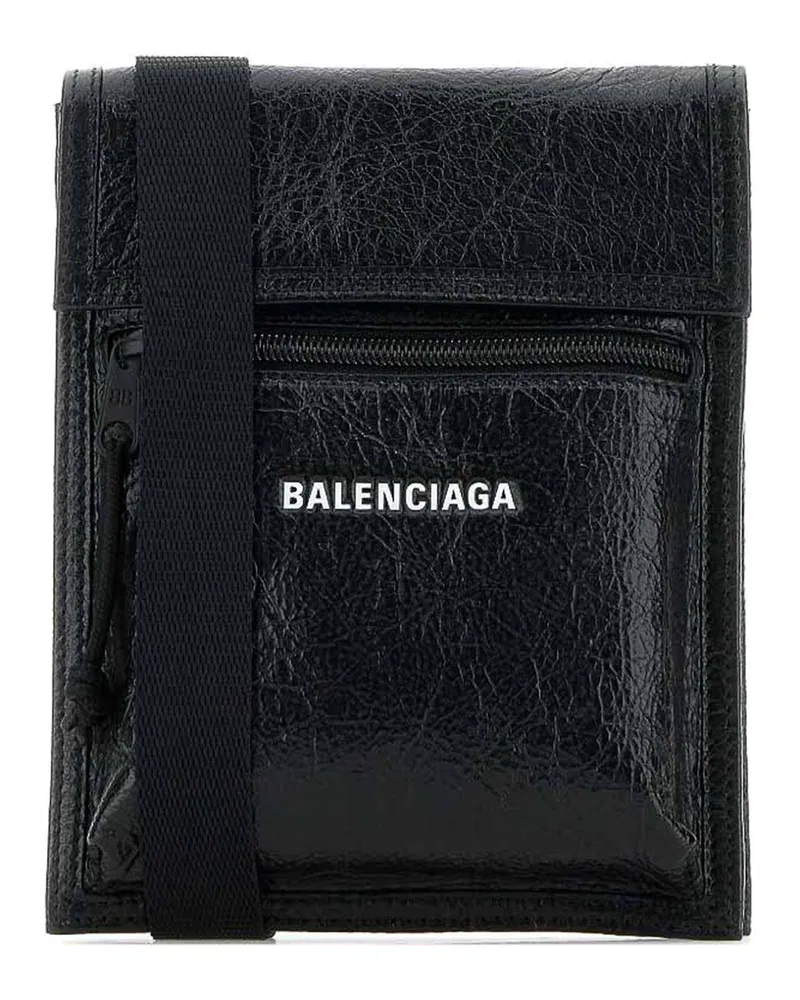 Balenciaga Clutch - Schwarz Schwarz