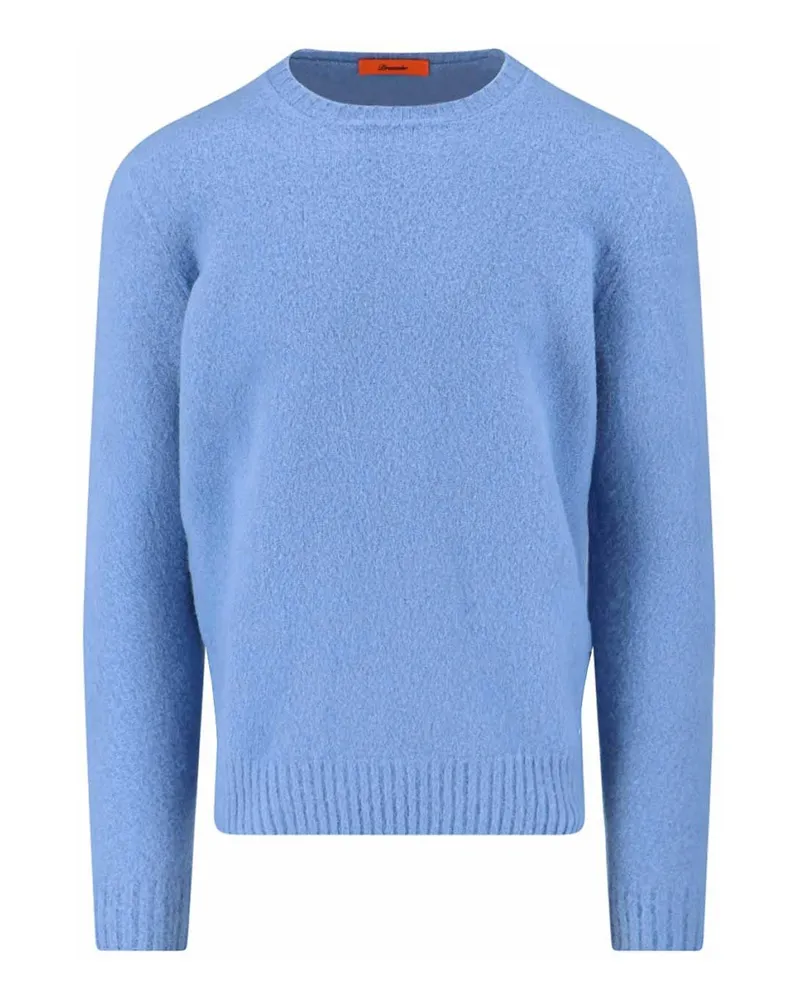 Drumohr  Rundhalspullover - Blau Blau