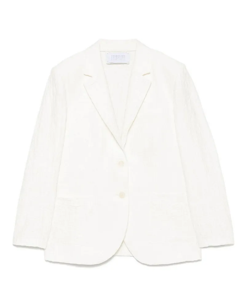 Harris Wharf London Blazer - Weiß Weiß