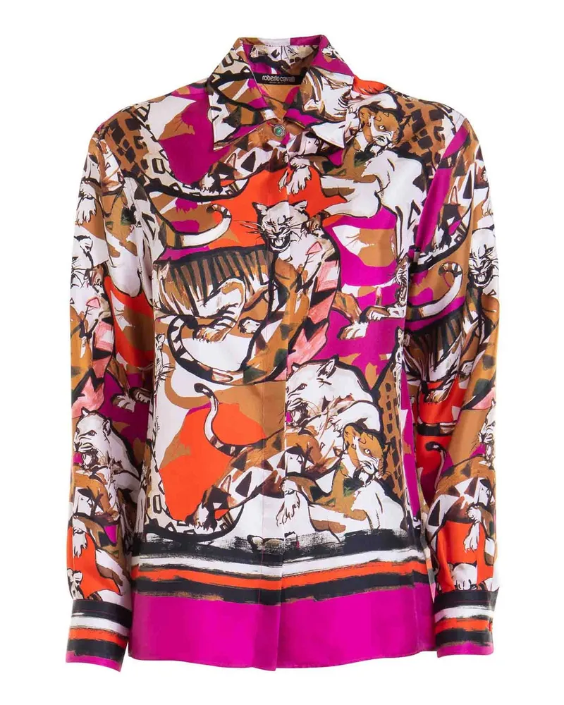 Roberto Cavalli Hemd - Bunt Bunt