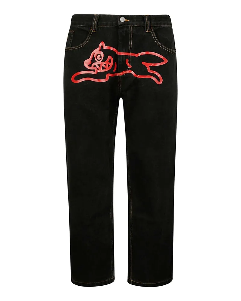 ICECREAM Bootcut Jeans - Schwarz Schwarz