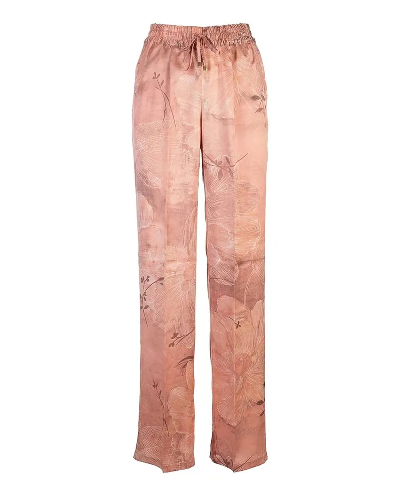 Kiton Casual Hose - Rosa Rosa