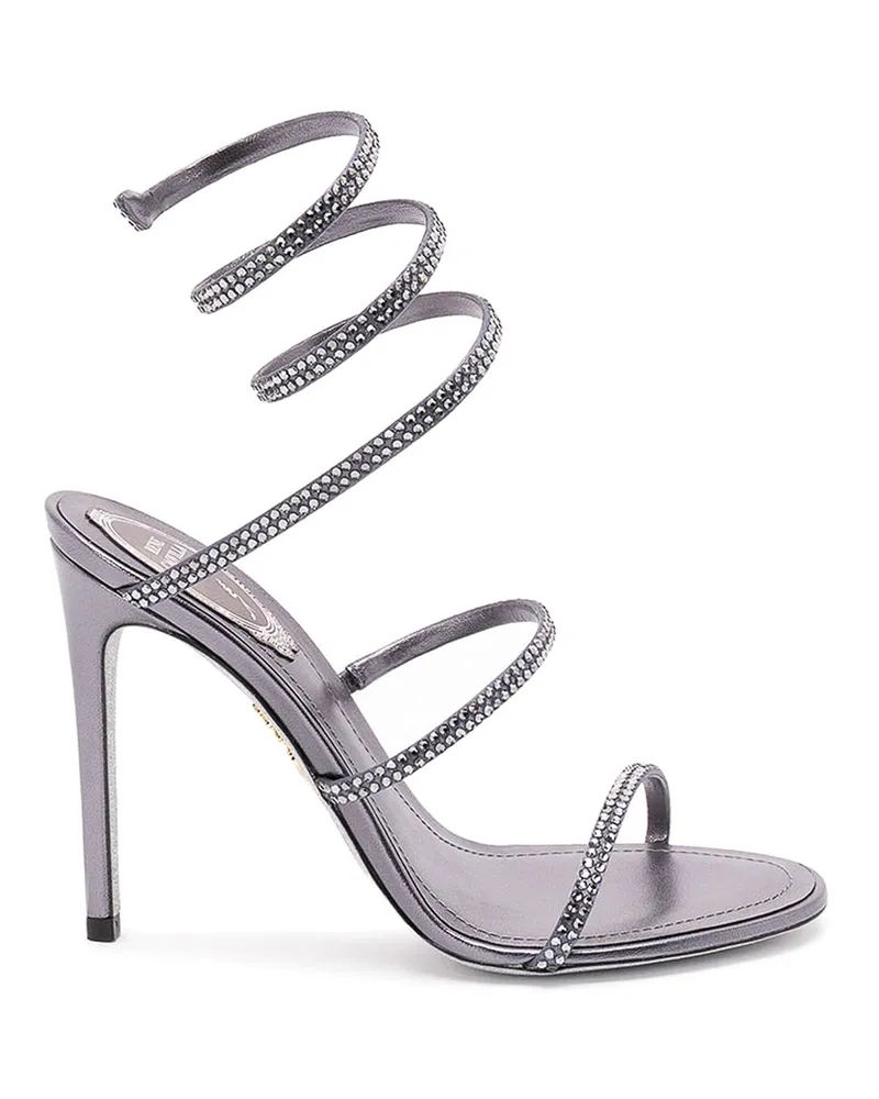 René Caovilla Sandalen - Silber Silber