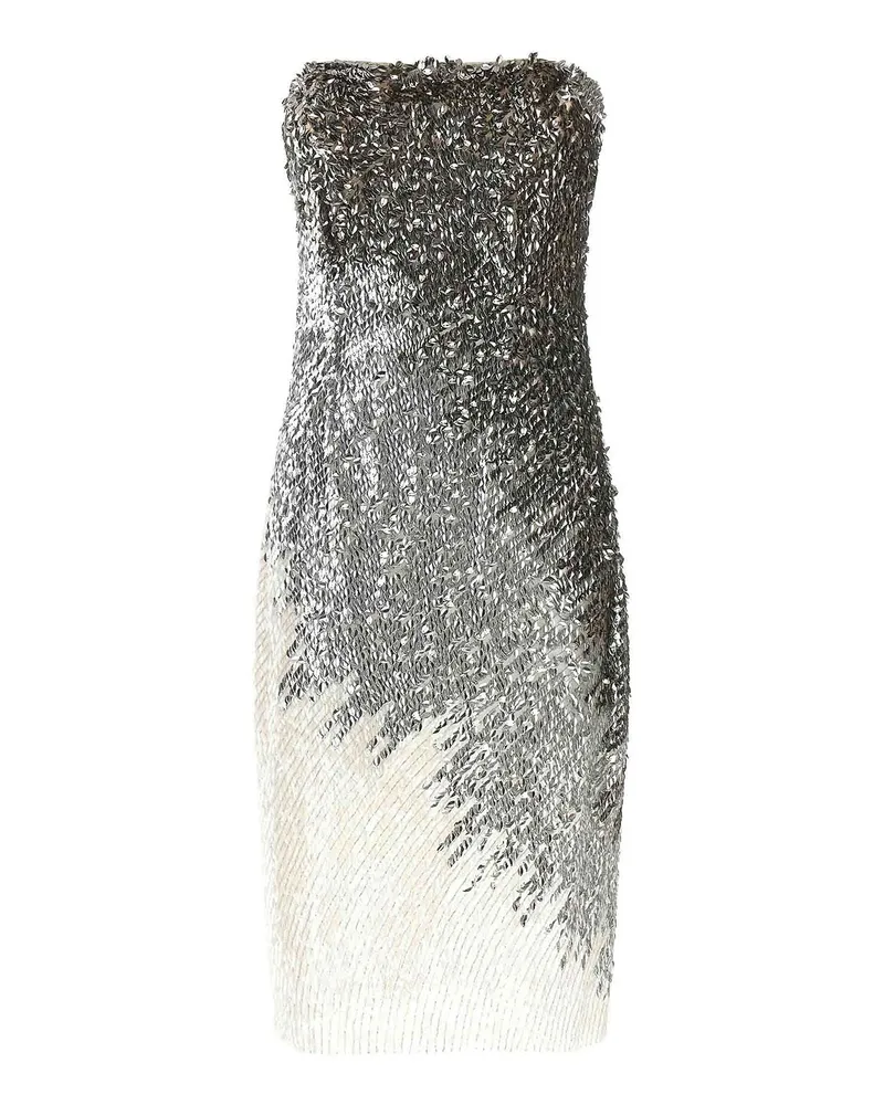 Elisabetta Franchi Abendkleid - Silber Silber