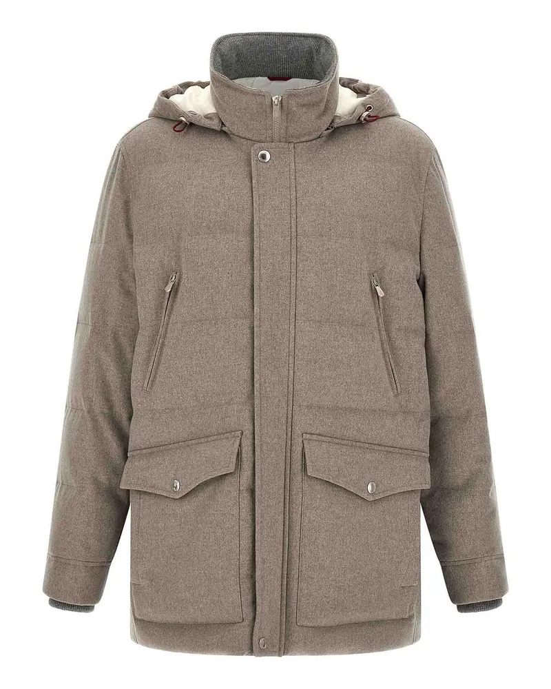 Brunello Cucinelli Parka - Beige Beige