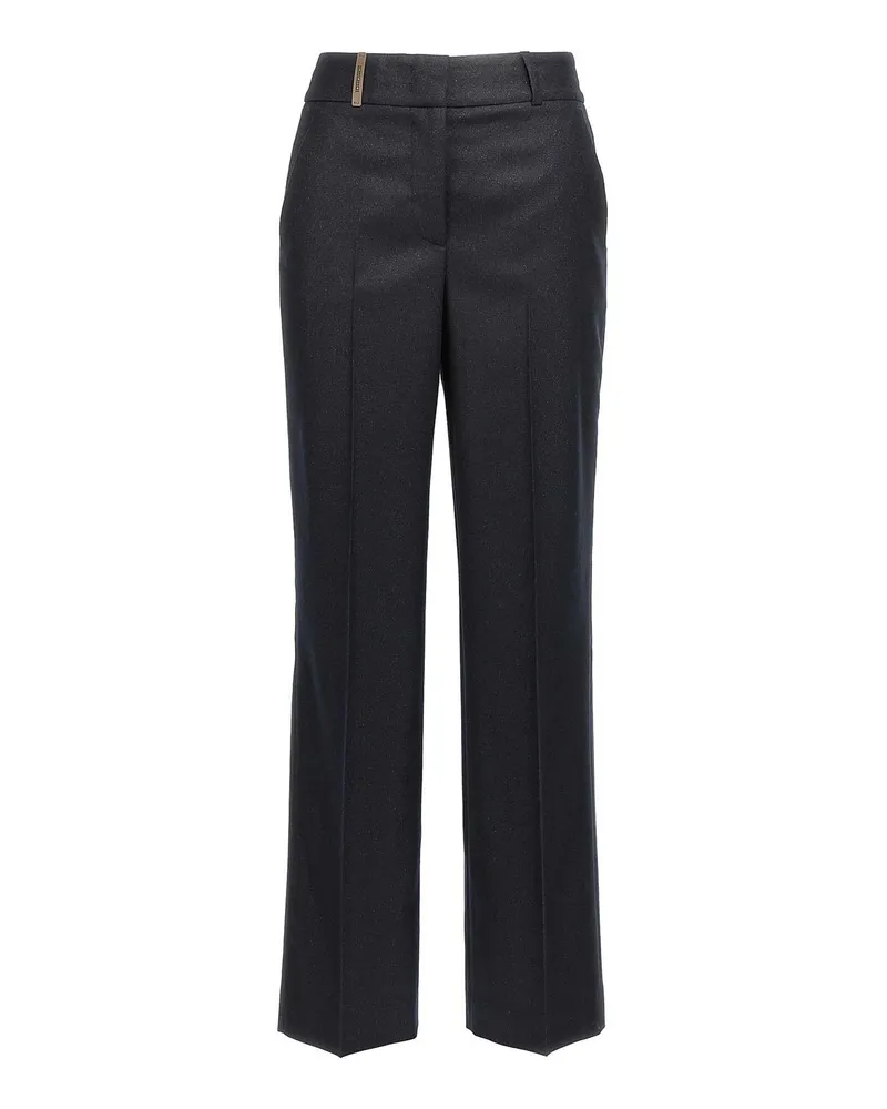 Peserico Casual Hose - Blau Blau