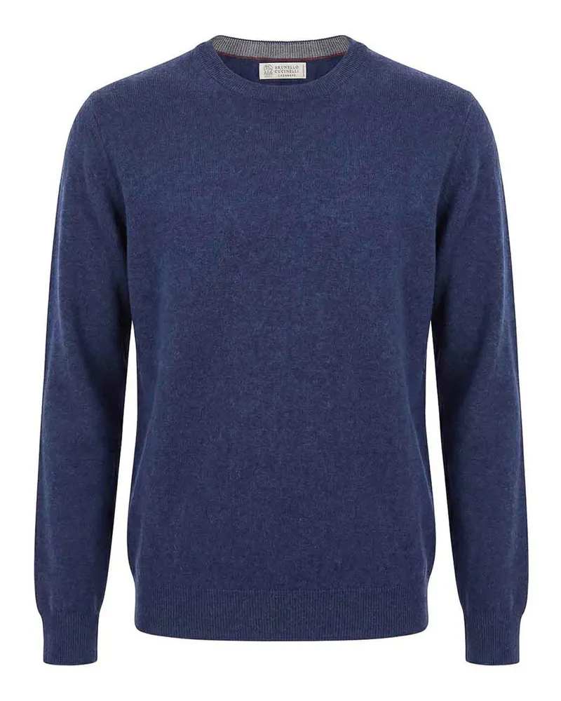 Brunello Cucinelli Rundhalspullover - Grau Grau