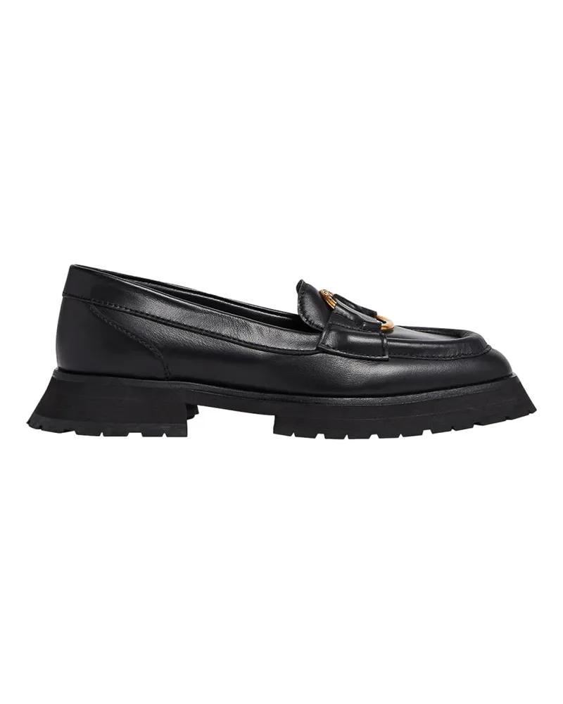 Moncler Mokassins - Schwarz Schwarz