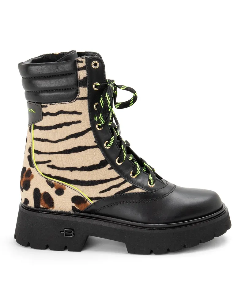 Baldinini Stiefel - Schwarz Animal
