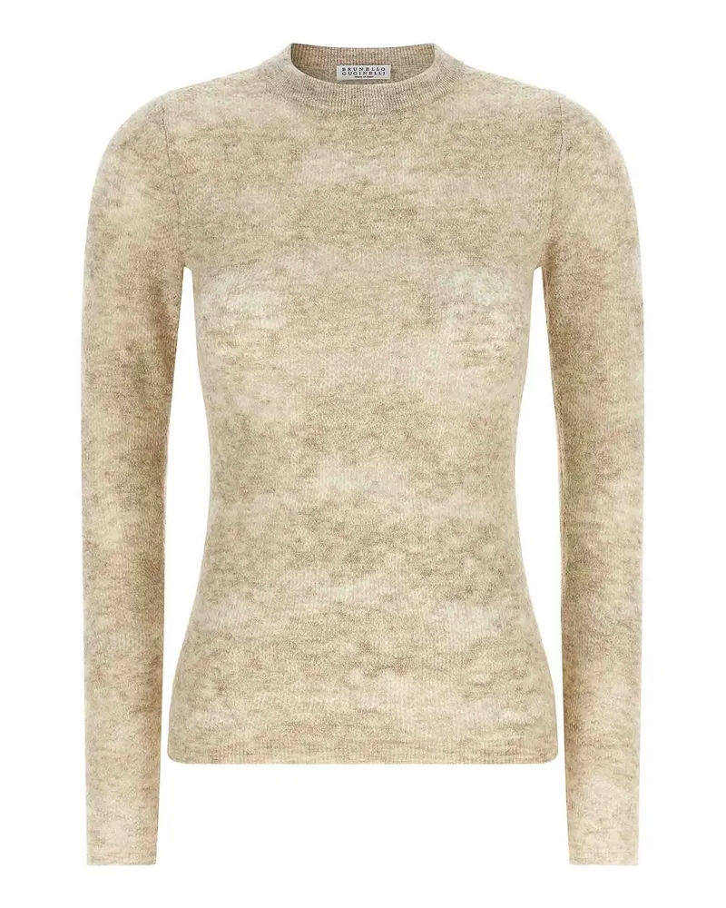 Brunello Cucinelli Rundhalspullover - Beige Beige