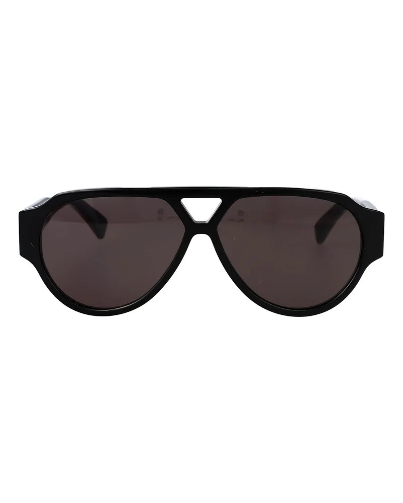 Bottega Veneta Sonnenbrille - Schwarz Schwarz