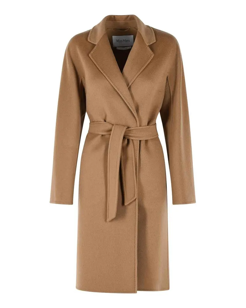 Max Mara Knielanger Mantel - Braun Braun