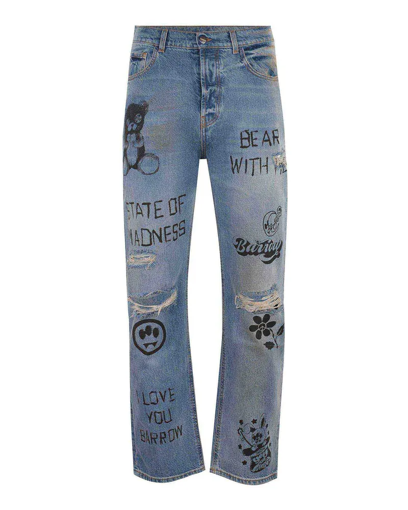 BARROW Bootcut Jeans - Blau Blau
