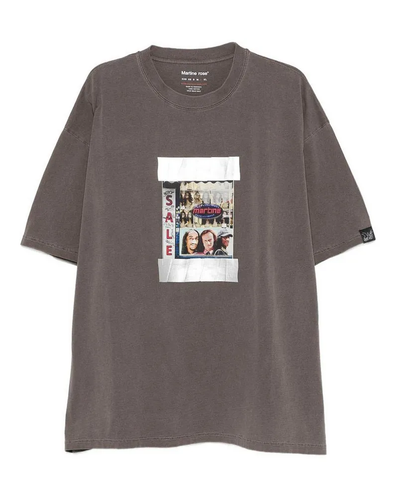 Martine Rose T-Shirt - Braun Braun