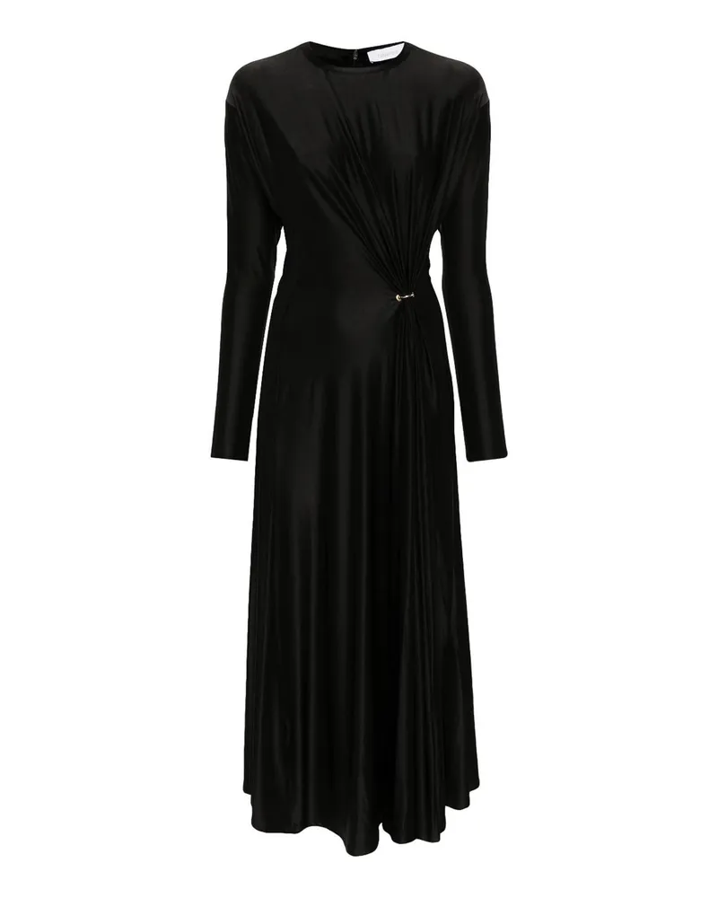 Paco Rabanne Maxikleid - Schwarz Schwarz