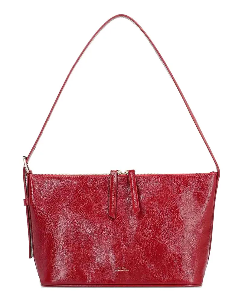A.P.C. A. P.C. Schultertasche - Rot Rot