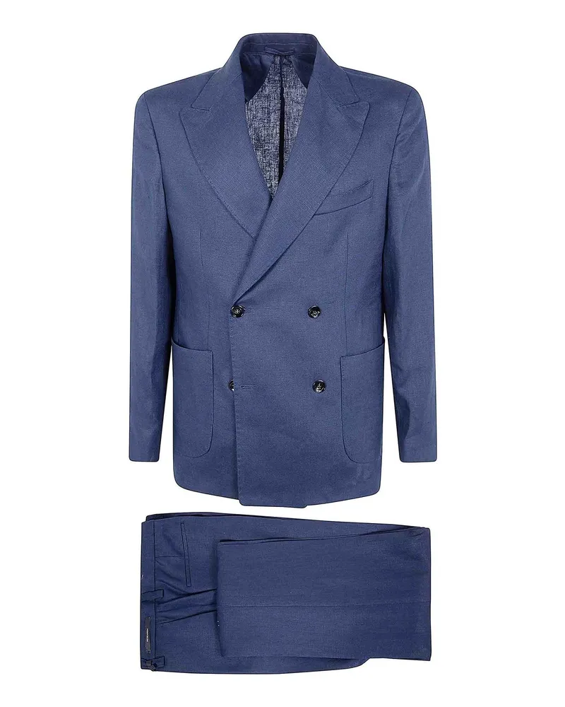 MICHAEL COAL Eleganter Anzug - Blau Blau