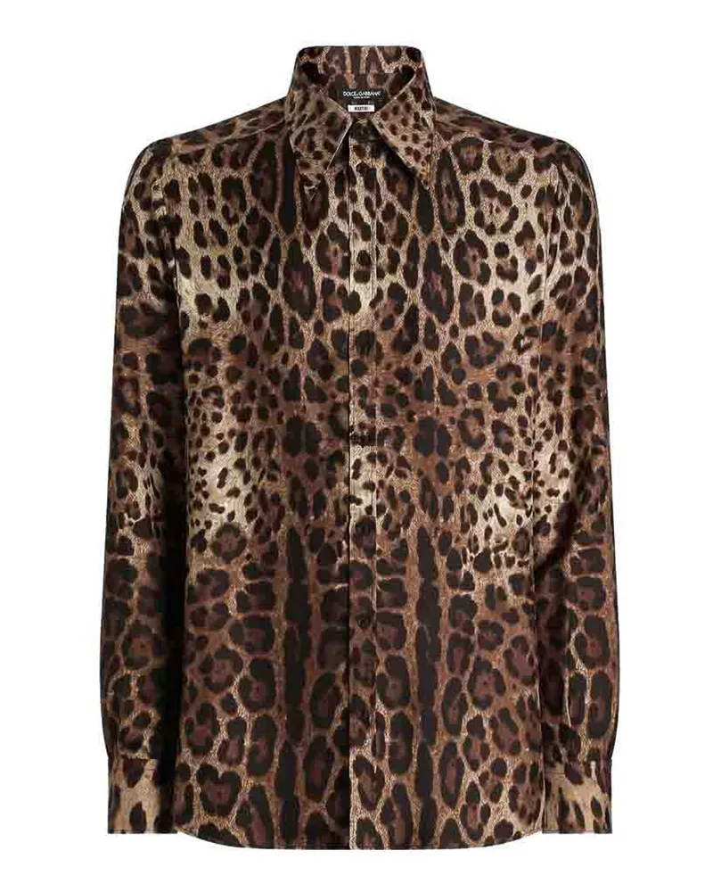 Dolce & Gabbana Hemd - Braun Braun