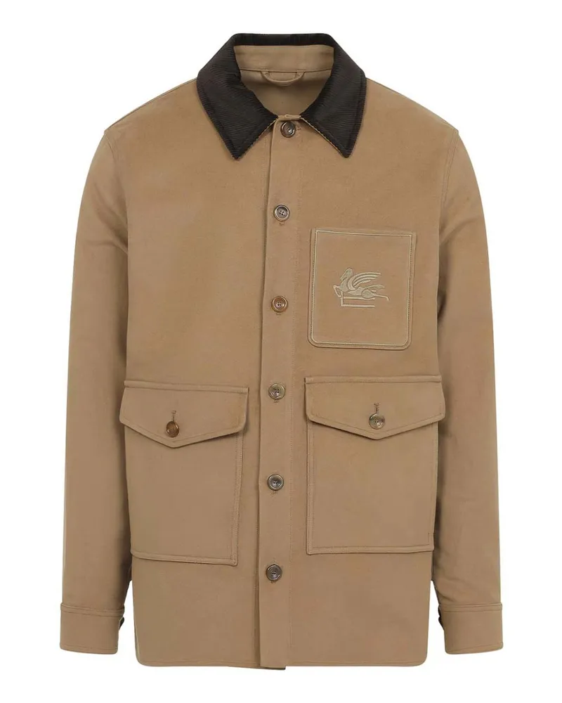 Etro Casualjacke - Dunkelbeige Dunkelbeige