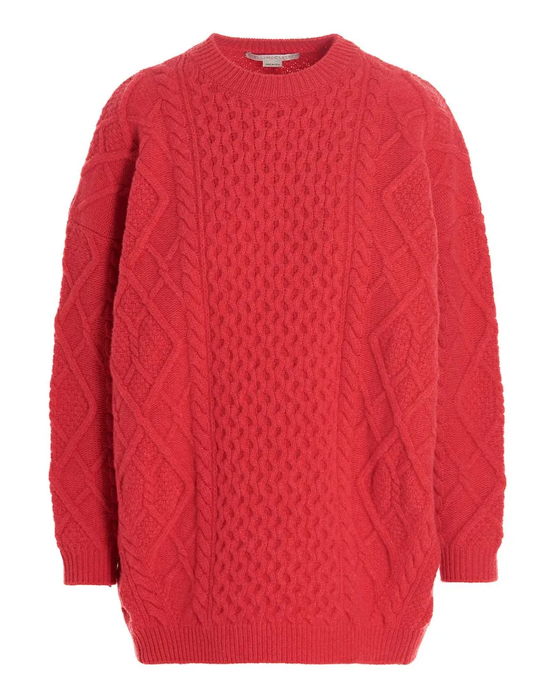 Stella McCartney Rundhalspullover - Fuchsia Fuchsia